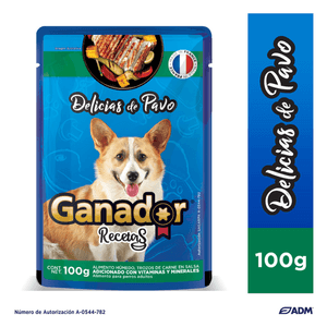 Alimento Húmedo para Perro Delicias de Pavo 100 g Bones Econopack 80 g