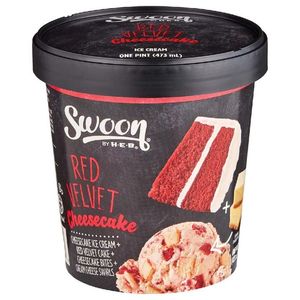 Helado By HEB Pastel de Red Velvet 473 ml