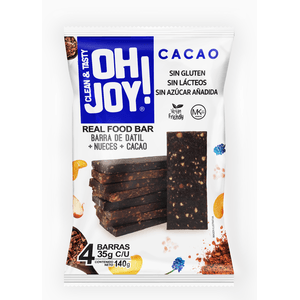 Oh Joy! Barra de Cacao 4-Pack 140 g