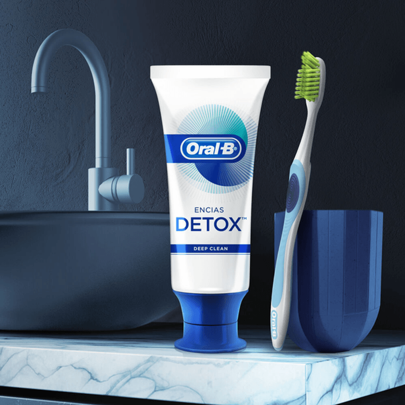 Oral-B Pasta Dental Detox Deep Clean 75 Ml - H-E-B México