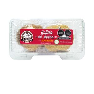 Galleta de Avena Pan La Fuente con Almendra Stevia 250 g