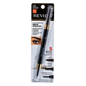 Delineador para cejas Revlon Colorstay Brow Creator tono 610 Dark Brown .09 g Delineador para cejas Revlon Colorstay Brow Creator tono 610 Dark Brown 0.09 g