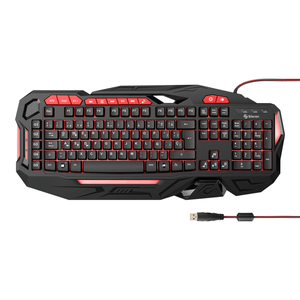 Teclado Alambrico Extreme Usb Para Gamers 1 Pz