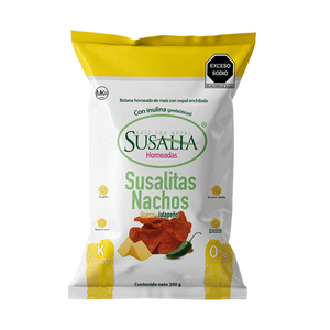 Susalia Susalitas Nachos Queso Jalapeño 200 g