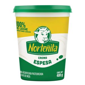 Nortenita Crema Acida Espesa 430 g