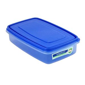 Guateplast Hermético Rectangular Grande Azul Océano