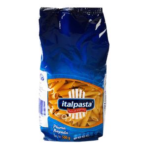 Italpasta Pasta de Sémola Pluma Rayada 500 g