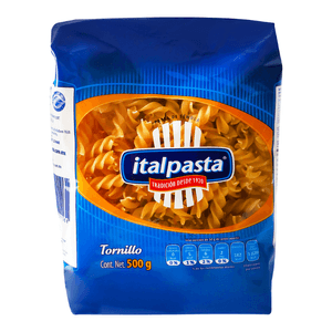 Italpasta Pasta de Sémola Tornillo 12 g