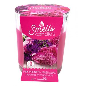 Vela Pink Peonies & Magnolias 8oz 1 Pz