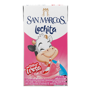 Leche Uht Sabor Fresa 236 Ml