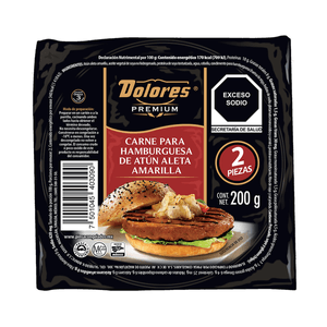 Dolores Hamburguesa de Atun 2 Pack 200 g