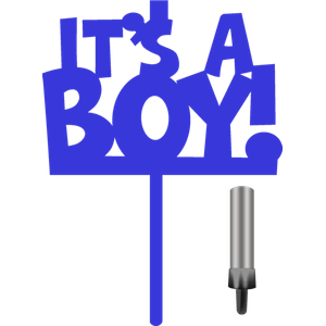 Cake Topper It'S a Boy 1 Pz