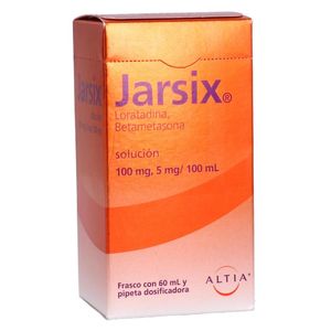 Jarsix Solucion 100mg 5mg 60ml 1 Pz