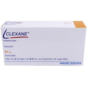 Clexane Iny 40 Mg Jeringas 2 Pz