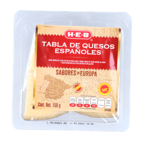 Tabla de Quesos Españoles 1 Pz