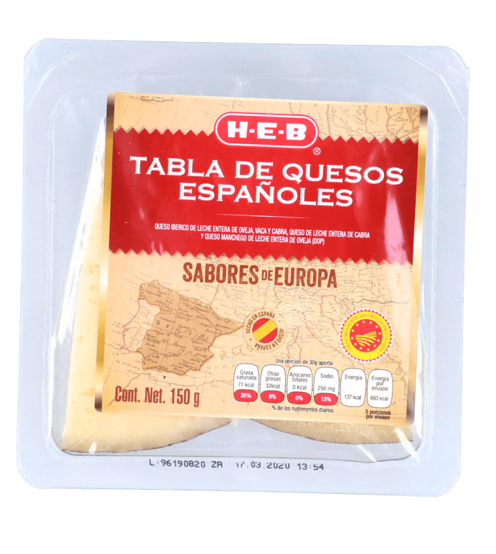 HEB Tabla de Quesos Españoles 1 pz HEB México