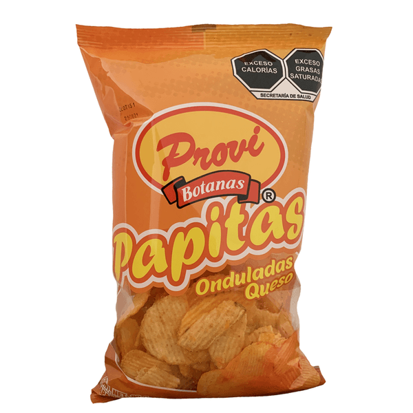 Provi Papas Onduladas con Queso 90 g - H-E-B México