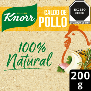 Caldo de pollo 100% Natural de Knorr en polvo 200 g