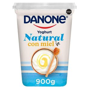 Danone Yogurt Natural con Miel de Abeja 900 g Yogurt Griego Zarzamora y Pitahaya 125 g