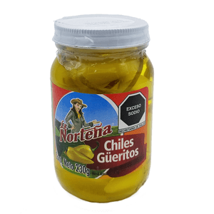 la Norteña Chiles Güeros Frasco 230 g