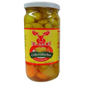 El Alce Chile Guerito en Escabeche Frasco 500 g