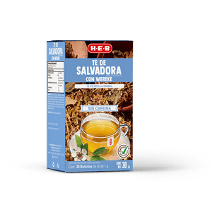 Té de Salvadora con Wereke Sin Cafeína 1 Cj