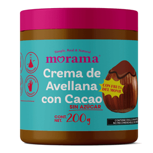 Morama Crema de Avellana con Cacao Keto 200 g