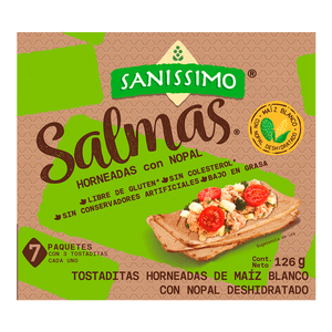 Sanissimo Salmas Nopal Horneadas 126 g