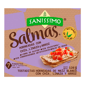 Salmas Ancestral Chia Linaza y Arroz 126 g