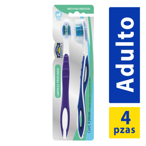 Cepillo Dental Limpieza Profunda Pack 2 pz