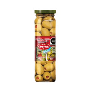 Aceitunas Verdes Rellenas de Pimiento 140 Gr