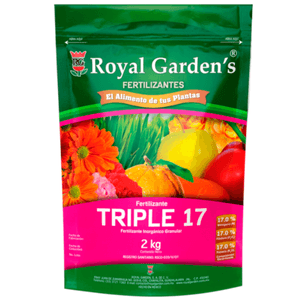 Royal Gardens Fertilizante Para Triple 17 2 kg