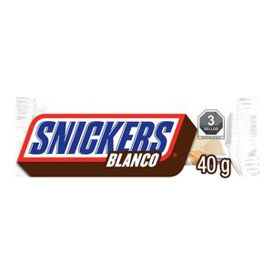 Snickers White Barra de Chocolate con Blanco 40 g