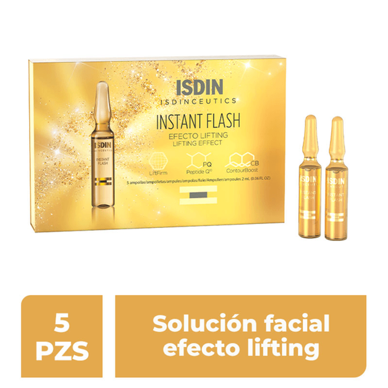 ISDIN ISDINCEUTICS INSTANT FLASH AMP x 5 - Farmacia del Siglo