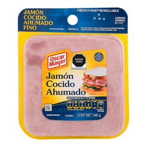 Oscar Mayer Jamon Cocido Ahumado 340 g