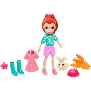 Polly Pocket Lila Y Su Conejito 1 Pz