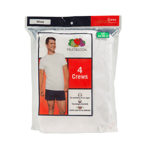 Playera Cuello Redondo Caballero 4-Pack T-Ch 4 Pz