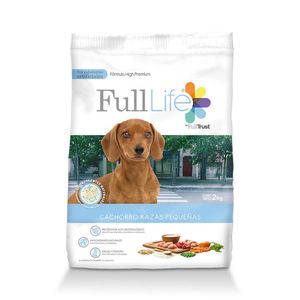 Full Life Alimento Seco para Perros Cachorro Raza Pequeña 2 kg Galletas para Perros Zizoo Crunchy Bones 950 g