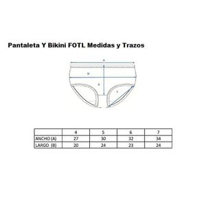 Pantaleta Dama Corte Francés 4pk T-4 4 Pz