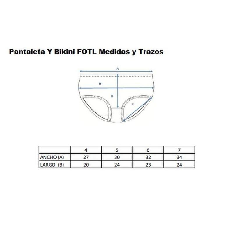 Fruit Of The Loom Pantaleta Dama Corte Franc s 4pk H E B M xico