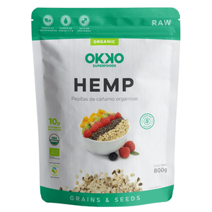 Okko Semillas de Cáñamo Hemp Orgánico 800 g