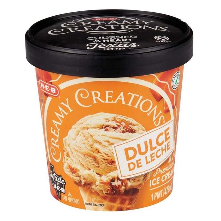HEB Helado Dulce de Leche 473 ml - H-E-B México
