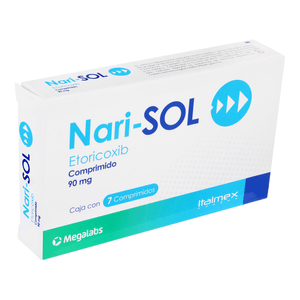 Nari-Sol 90mg 7 Comrpimidos 7 Pz