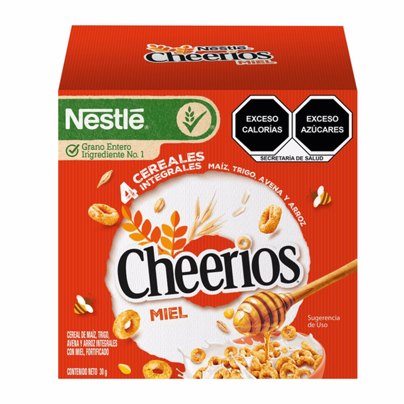 Cheerios Cereal Nestlé Miel con Avena 230 g - Mi Tienda del Ahorro