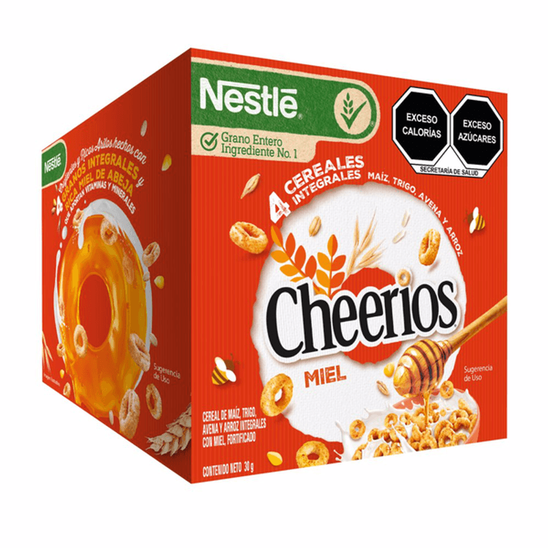 Cheerios Cereal Nestlé Miel con Avena 230 g - H-E-B México