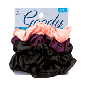 Ouchless Satin Scrunchies Ouchless Satin Scrunc 5 Pz