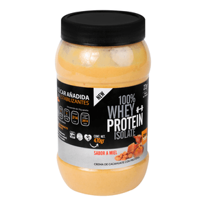 Crema Crema de Cacahuate Miel con Whey Protein 470 470 Gr