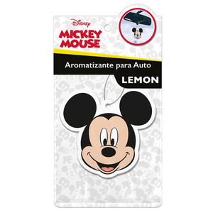 Aromatizante Papel Mickey Mouse Lemon 1 Pz