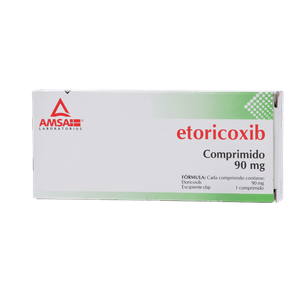 Etoricoxib   90 Mg 14 Comprimidos Gen 14 Pz