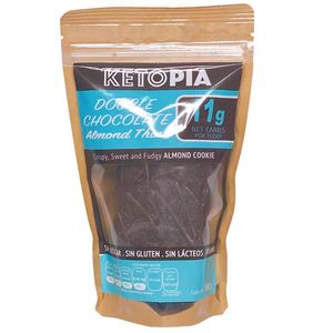 Ketopia Almond Thins Double Chocolate 100 Gr